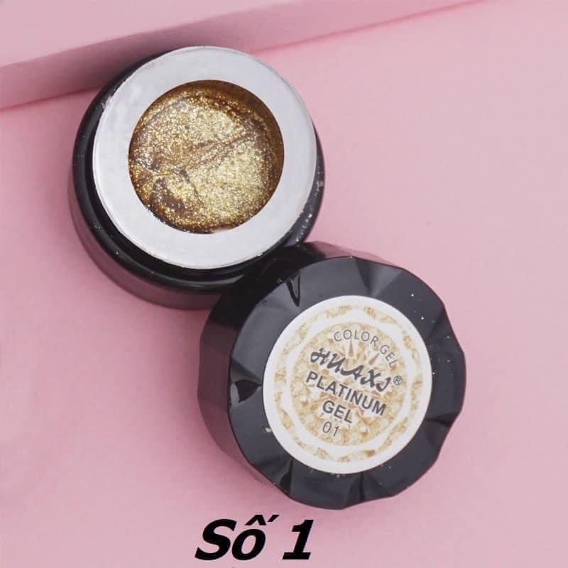 Gel nhũ vẽ viền móng Huaxi siêu sáng