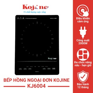 Bếp hồng ngoại Kojine cảm ứng - KJ 6004, Hàng chính hãng