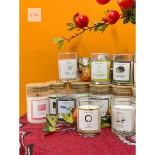 Nến Thơm AGAYA (Candle Cup) Tinh Dầu Thiên Nhiên Cao Cấp Sáp Cọ - C'Yin Candle