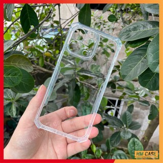 Ốp Lưng XUNDD Trong Suốt iPhone 14 Pro Max / 14 Plus / 14 Pro / 14 Chống Sốc Viền Trắng