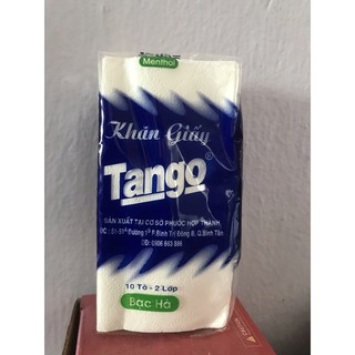 1 gói Khăn giấy Tango 10tờ-2lớp