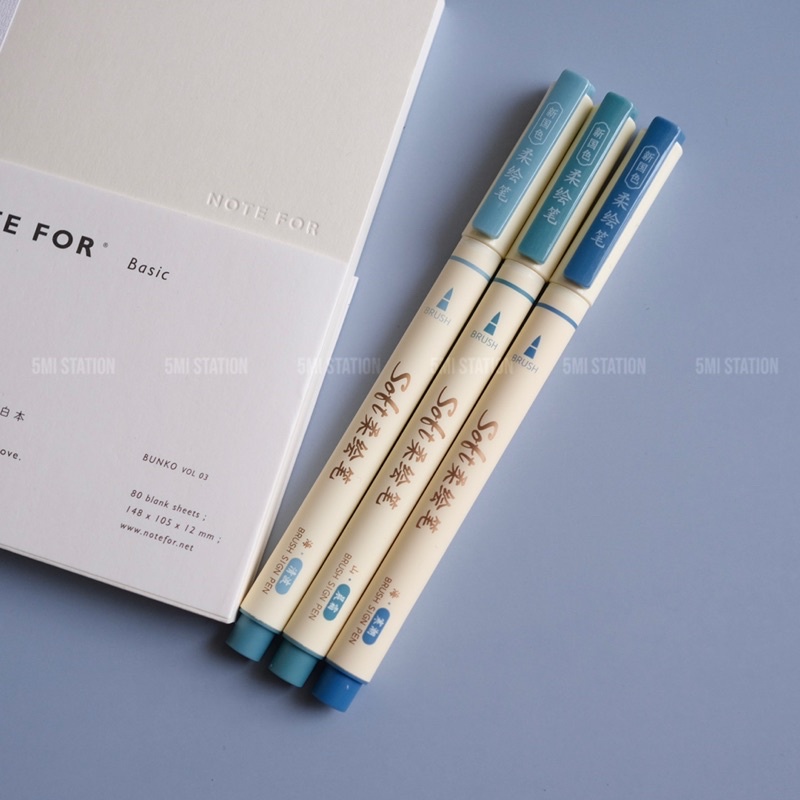 (Bán Lẻ) Bút Brush Soft Brush Sign Pen Viết Thư Pháp Calligraphy Ngòi Cao Cấp