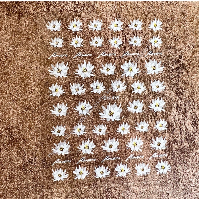 Sticker miếng dán móng DH 439, phụ kiện làm nail.