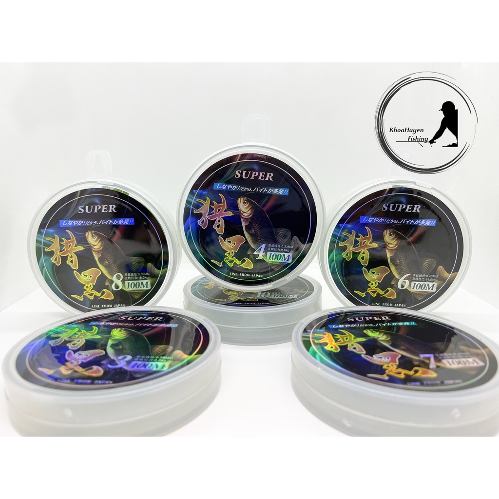 Cước Làm Trục Săn Hàng Super - Chuyên Làm Dây Trục Săn Trắm Đen - KhoaHuyen Fishing
