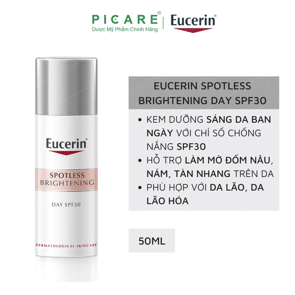 Kem dưỡng trắng da ban ngày Eucerin Brightening Spotless Day SPF30 50ml - 83505