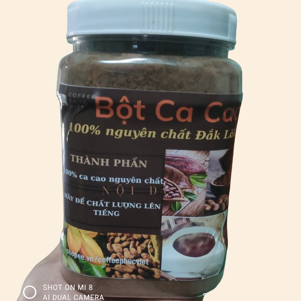 Cacao nguyên chất 100% - 500gr cacao đắk lắk loại 1 - ảnh sản phẩm 6