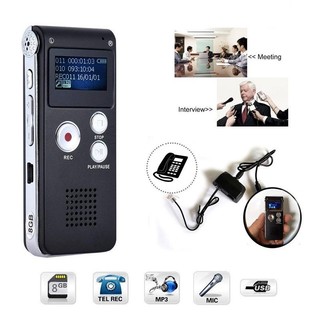 Máy ghi âm chuyên nghiệp sk-012 bộ nhớ 8gb,lọc tiếng ồn thu âm tốt