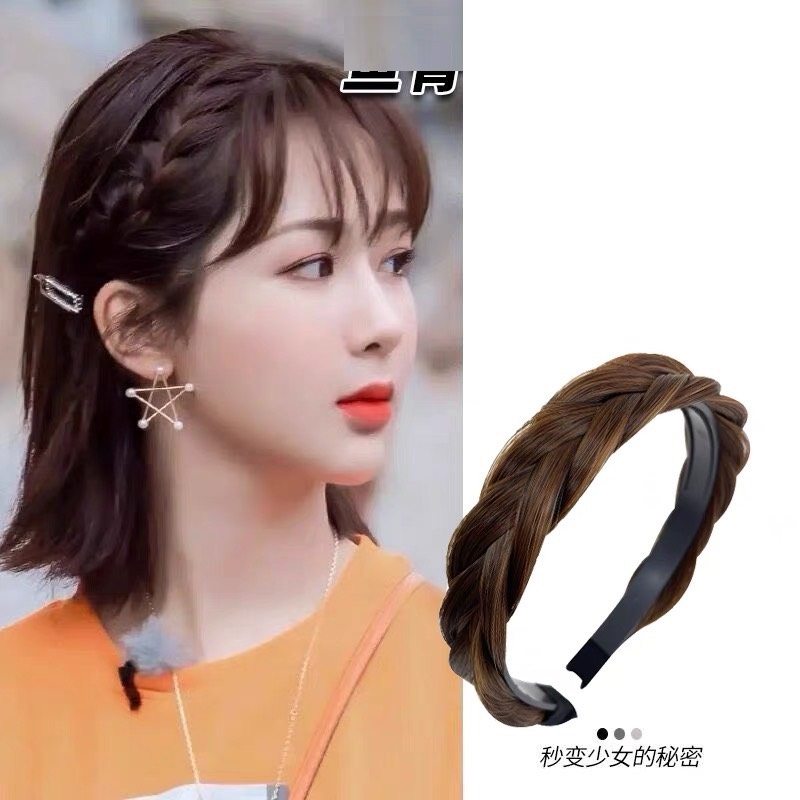 Băng đô tết tóc giả phong cách 2022 mới cho nữ