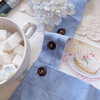 | 0303 studio | Tạp dề linen bột mỏng - Vụng Về số 2