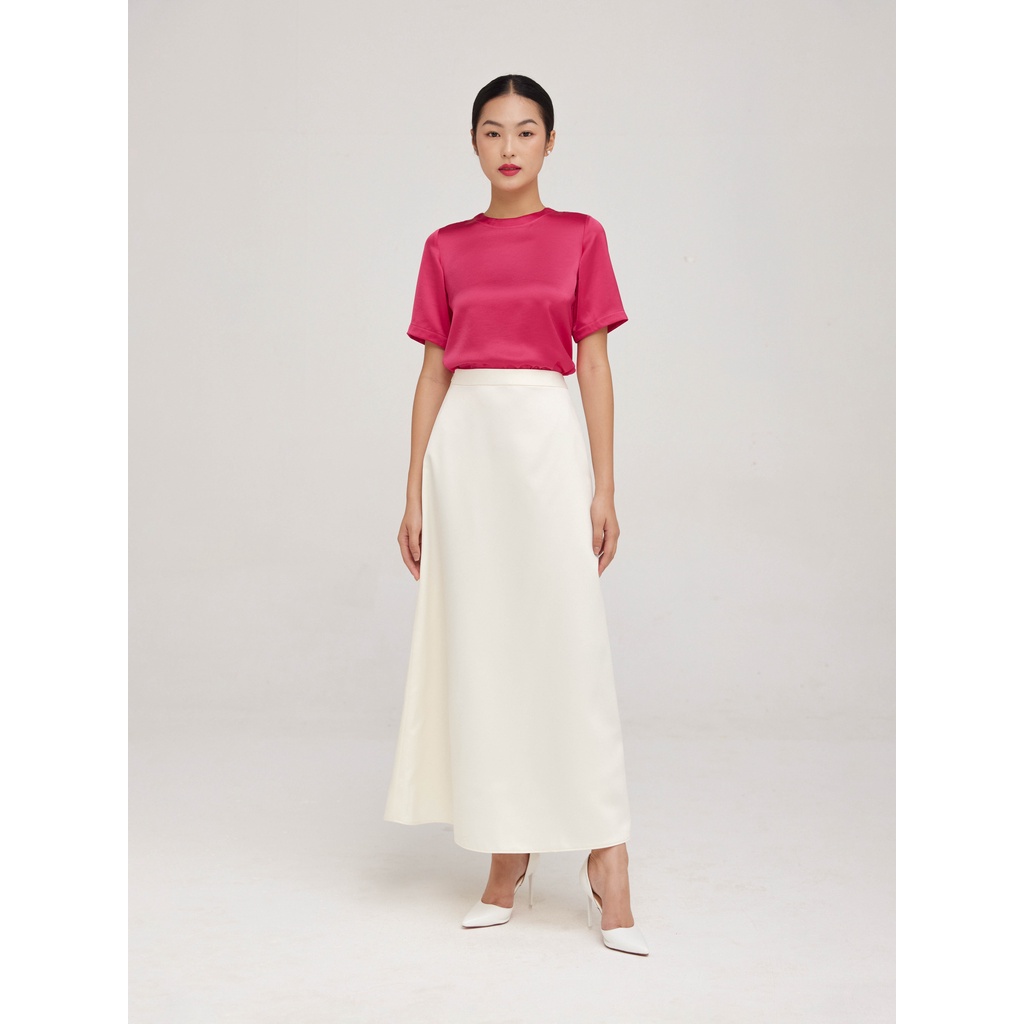 Chân váy Mauve Premium satin skirt