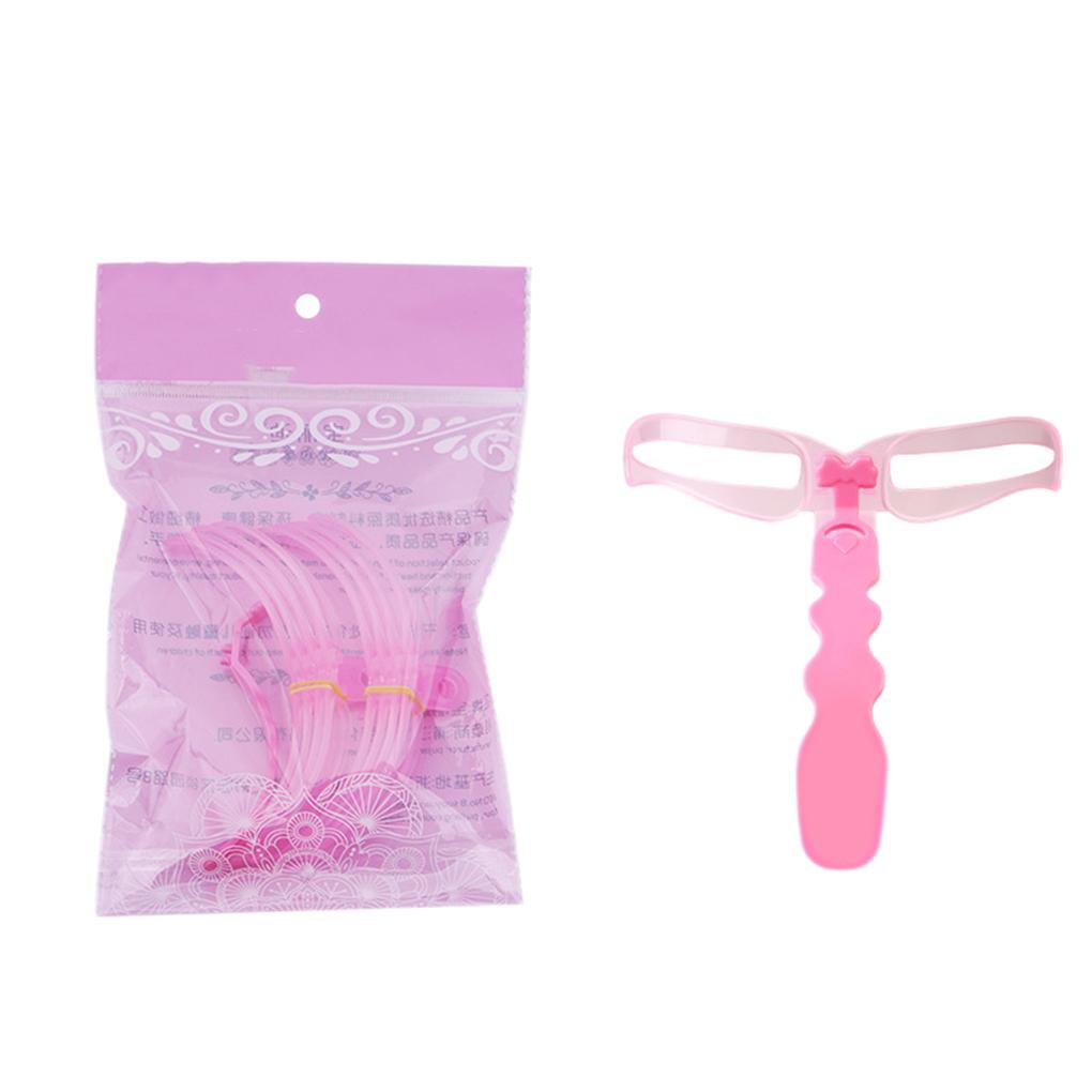 Thẻ Khuôn Hỗ Trợ Vẽ Lông Mày 8 Trong 1 Tiện Dụng