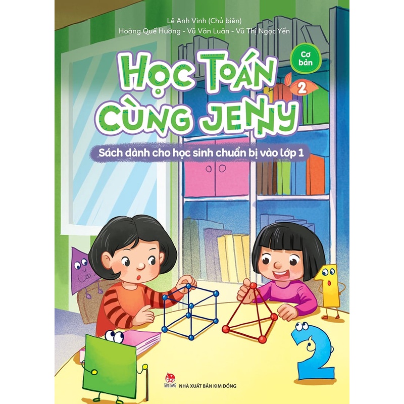 Combo Sách_ Học Toán cùng Jenny - Dành cho học sinh chuẩn bị vào lớp 1 - Bộ Mở rộng (4 quyển)