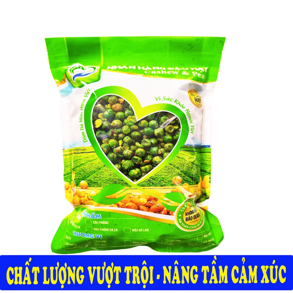 Combo 2 Túi: Hà Lan Tỏi Ớt 500G và Túi Bánh Tứ Quý: Khoai Tây Phô Mai Que & Vỏ Sò & Bim Bim & Hà Lan 205GR Tâm Đức Thiện