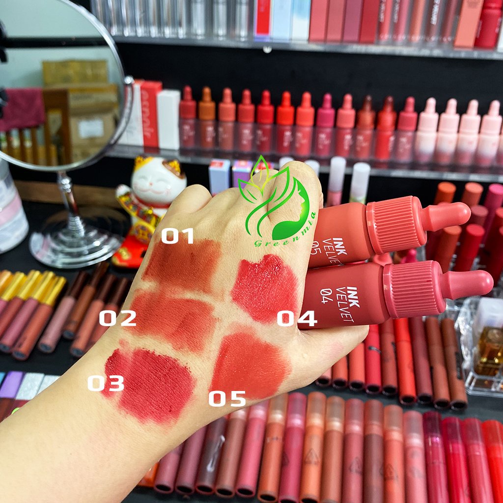 Son Ink 03 Red Only Đỏ Gạch Pha Hồng Son Kem Lì Peripera Ink Velvet Lip Tint Mới Nhất 4g