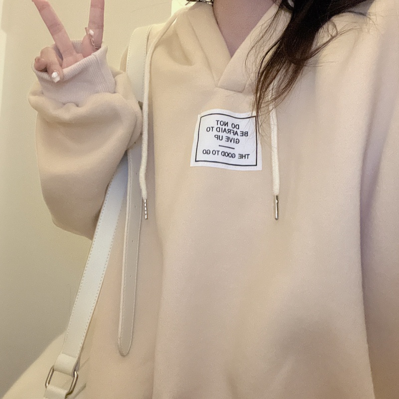 Áo hoodie SUXI màu sắc thời trang mùa thu cho nữ