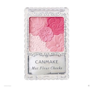 Phấn má Canmake mat fleur cheeks (không nhũ) - Nhật Bản