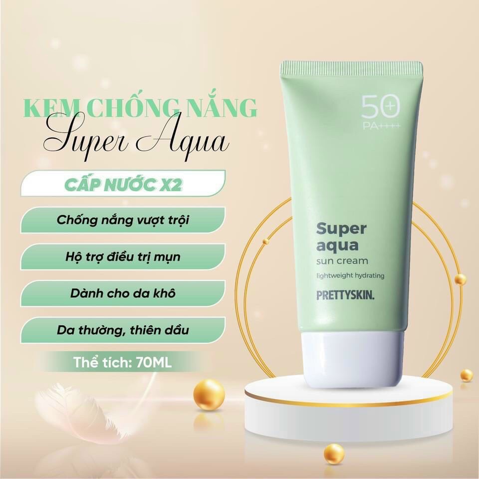 Kem Chống Nắng Pretty Skin - PrettySkin Sun Cream SPF 50+ PA++++ 70ml