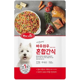 Snack cho chó - bánh thưởng hỗn hợp bowwow - hàn quốc