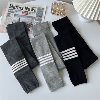 Quần legging thể thao kẻ sọc dọc thời trang cho nữ