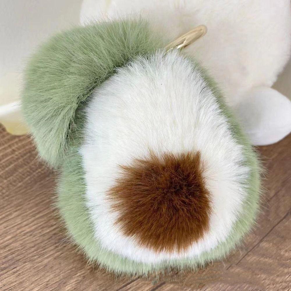 Móc Điện Thoại Hình Quả Bơ Bằng Kim Loại Dễ Thương