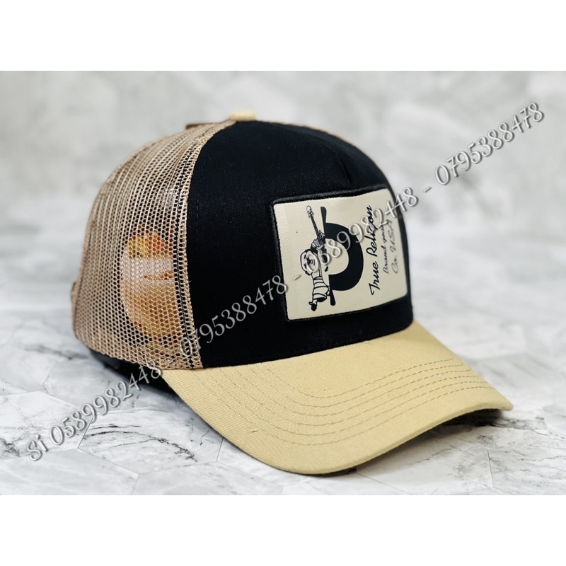 Mũ Lưỡi Trai NAM Nữ - Nón Ông Địa TRUE RLGN Phối Màu Vuông Lưới Phù Hợp Với Người Chơi Hệ Đẳng Cấp