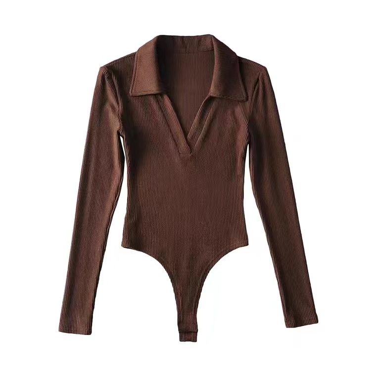 Bodysuit Cổ Chữ V Khoét Sâu Thiết Kế Quyến Rũ Thời Trang Theo Phong | BigBuy360 - bigbuy360.vn