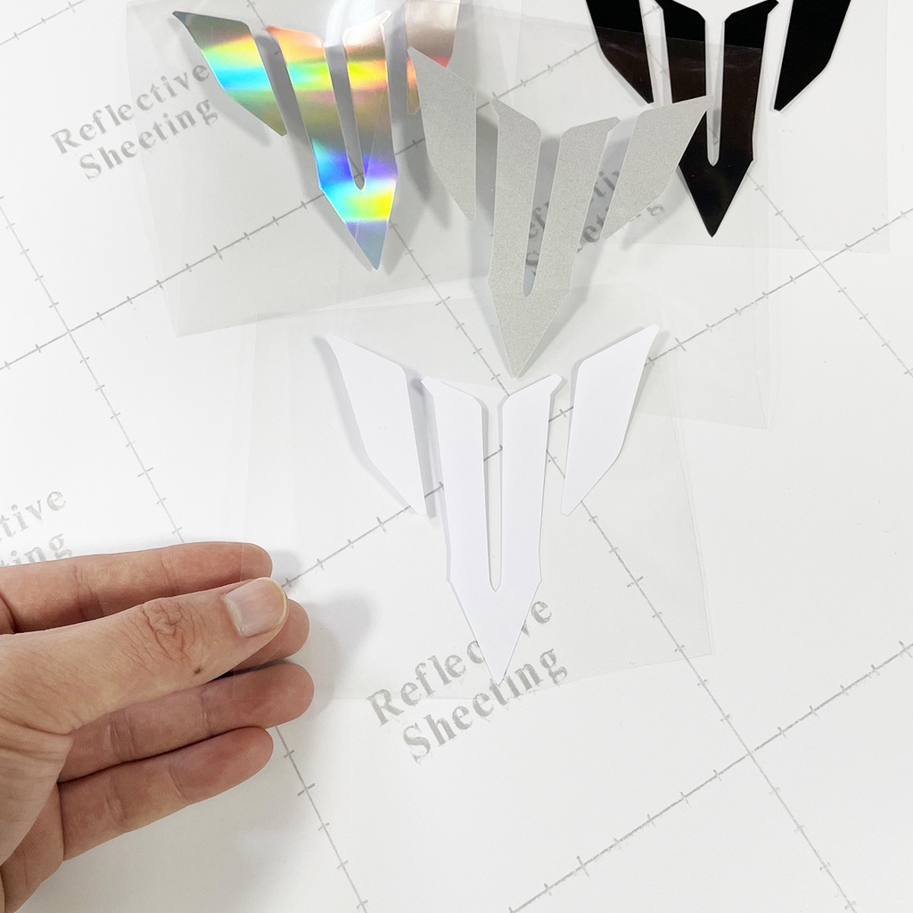 Yamaha Đặc Biệt Phản Quang Dán Xe Hơi Nhiều Màu Sắc Laser Phản Quang Dán Yamaha Logo Xe Máy Điện Xe Phản Quang Dán Trang Trí