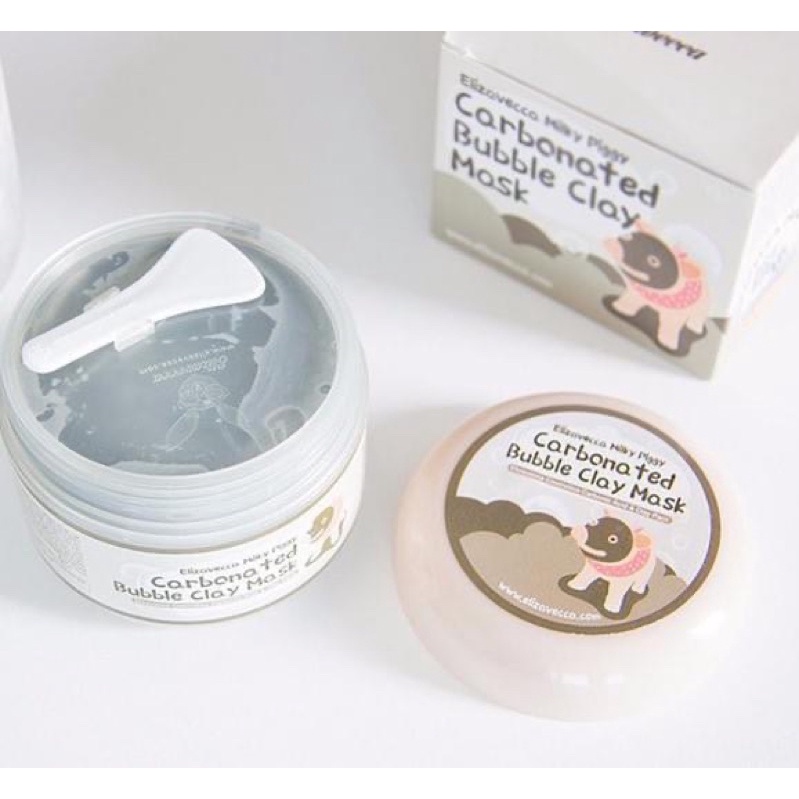 Mặt Nạ Thải Độc, Khử Chì Bì Heo Carbonated Bubble Clay Mask