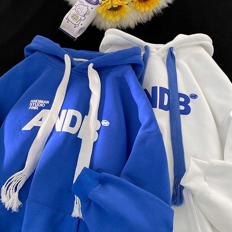 Áo Khoác Sweater Có Mũ Trùm Cỡ Lớn 6 Size 6 Màu Tùy Chọn Kiểu Hip-Hop Đường Phố Mỹ Cá Tính Cho Cặp Đôi