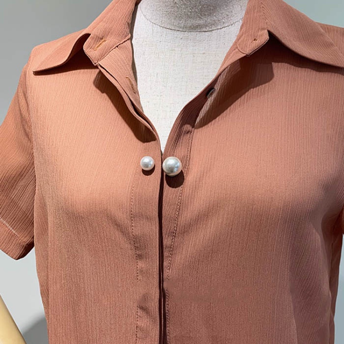 Ghim Cài Áo Đính Ngọc Trai Nhân Tạo Thiết Kế Mới Thời Trang Dành Cho Nữ