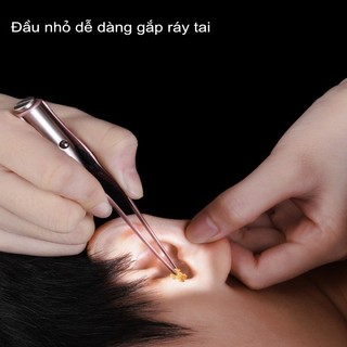 Bộ Lấy Ráy Tai Cao Cấp Có Đèn Hồng