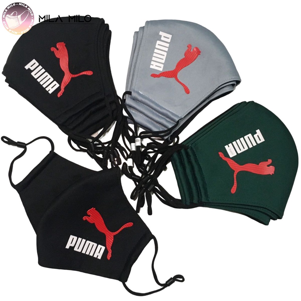 Khẩu trang vải kháng khuẩn in logo thời trang người lớn - Khẩu trang cao cấp 3 lớp mịn mát