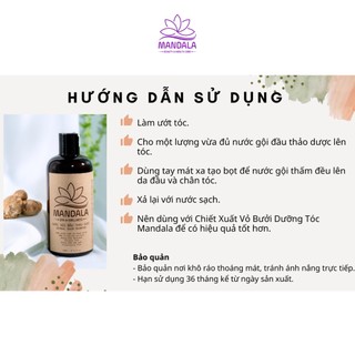 Dầu gội thảo dược Mandala