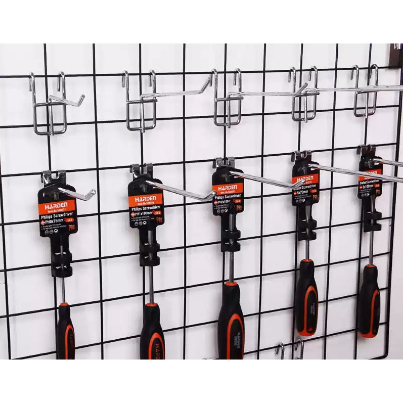 Combo 50,100 Tay Cài lưới inox, Móc treo đồ phụ kiện 5,10,15,20,25,30cm - Kệ Việt