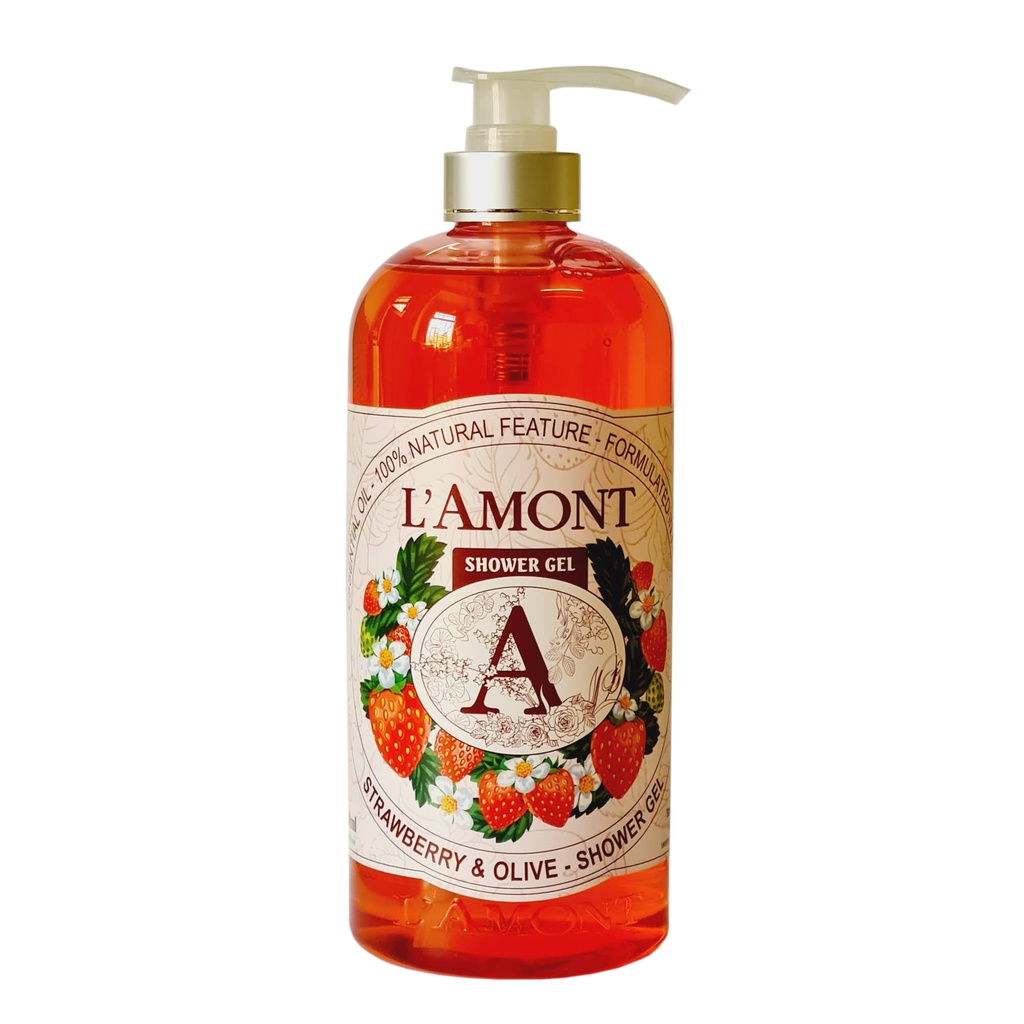 Sữa Tắm LAmont En Provence Dâu Tây 1000ml/chai