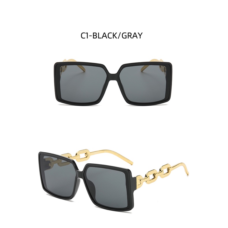 Kính Mát Gọng Vuông Thiết Kế Đơn Giản Thời Trang Hàn Quốc 2022