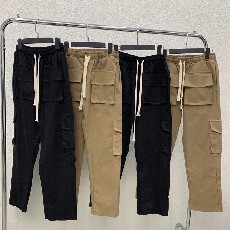 Quần Cargo pant kaki quần pant box 6 hộp chất kaki co dãn