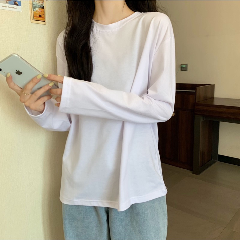 NRVP Áo Thun Nữ Dài Tay Thời Trang Hàn Quốc 2023