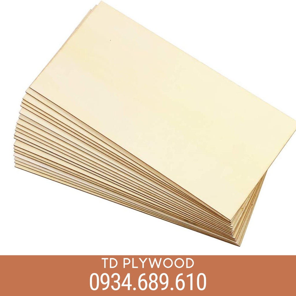 Gỗ Ép Nhập Khẩu Plywood - Tấm Ván Gỗ Ép Gỗ Dán - Tấm Ván Ep Cắt Khắc Laser Cnc Đẹp Dùng Làm Mô Hình Gỗ 3D
