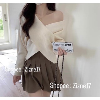 Set chân váy + áo vạt chéo 🥰