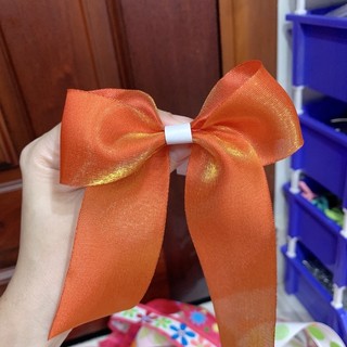 Ruy băng lụa 3,8cm cam (ribbon)