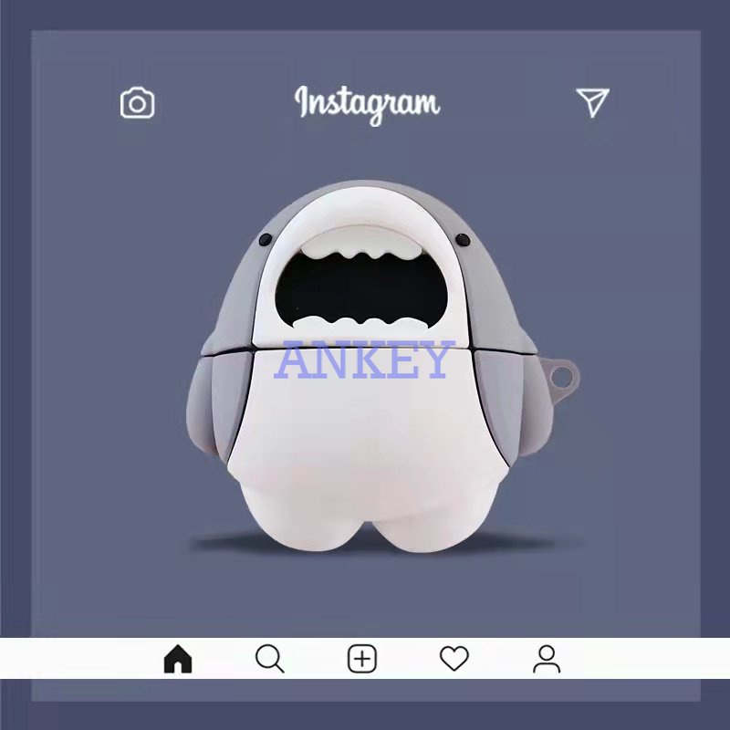 SoundPEATS Capsule 3 Capsule3 Pro Earphone Silicone Case Coal Lovely Earbuds Waterproof Shockproof Soft Protective Headphone Cover Headset Skin with Ring