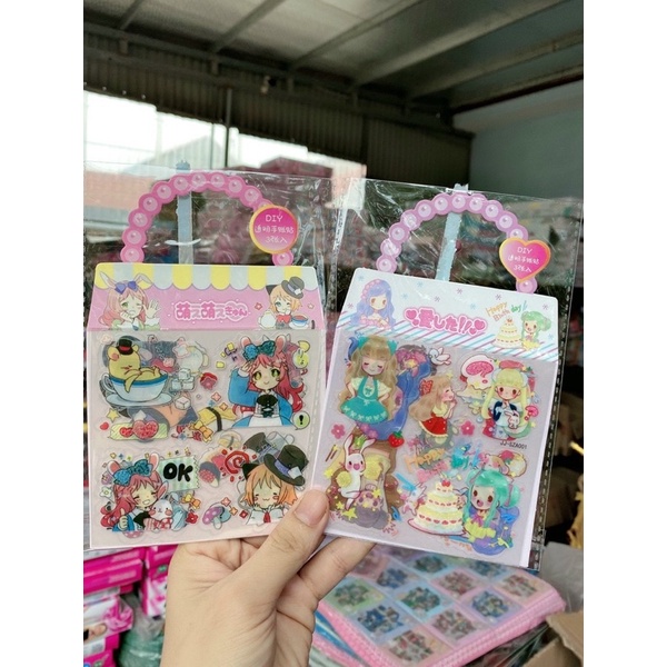 Sticker túi 3 tấm