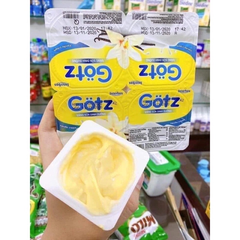 Thùng 48 hộp váng sữa dinh dưỡng Gotz 55g