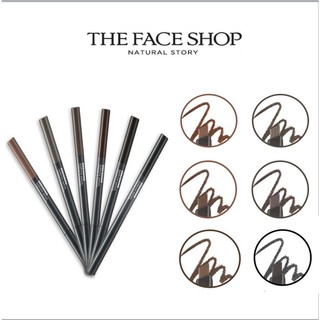 Bút chì kẻ lông mày the face shop 0.3g