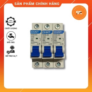 Aptomat 1 pha 6a/10a/16a/20a/25a/32a/40a/50a/63a chint nxb-63, cb tự động hàng chính hãng