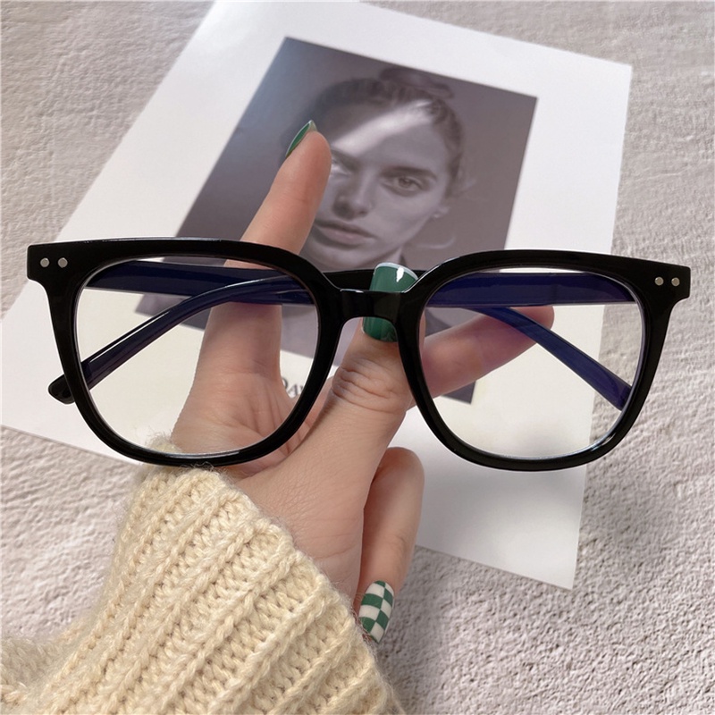 Gọng kính cận nữ nam Hottrend 2022 phong cách Hàn Quốc màu sắc thời trang trẻ trung cá tính chống UV400 tia bức xạ 104