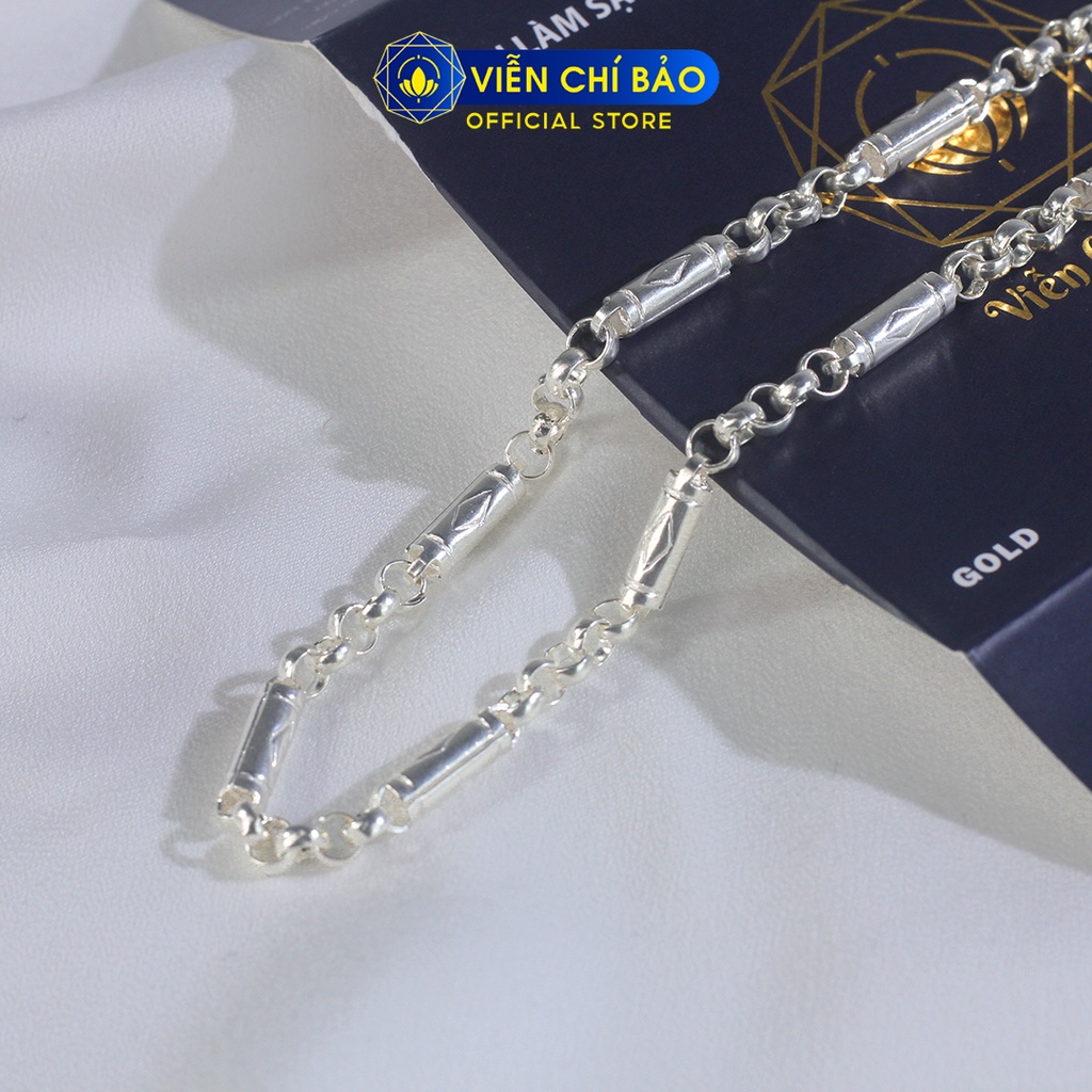 Dây chuyền bạc trẻ em Luis chất liệu bạc 925 thời trang phụ kiện trang sức Viễn Chí Bảo D300041