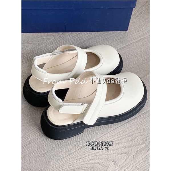 GIÀY LOLITA HỞ GÓT MŨI TRÒN DÀNH CHO NỮ KÈM ẢNH THẬT