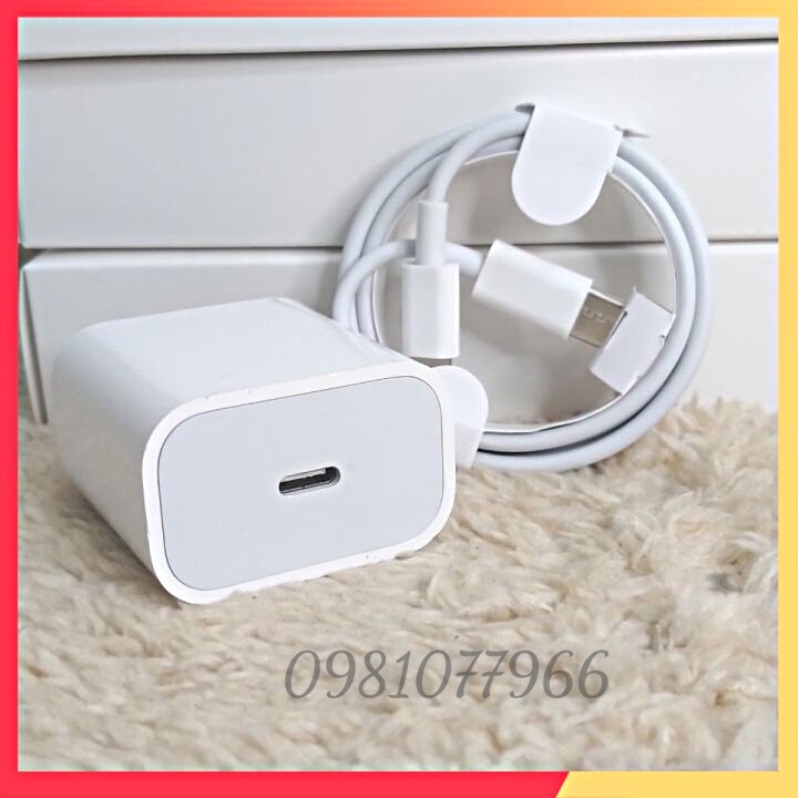 Sạc nhanh ip 20w - Bộ sạc nhanh PD 20w dành cho các dòng điện thoại ip 6 - 14 [ HÀNG LOẠI 1 ]